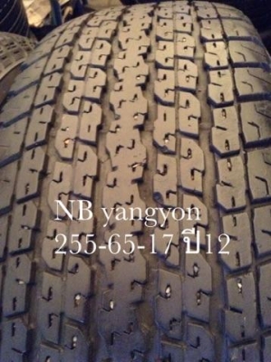 ยาง Bridgestone Dueler 255-65-17 ปี12
