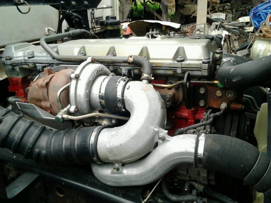 ขายสิบล้อแม่ลูก เมก้า 260 แรง พื้นเรียบ