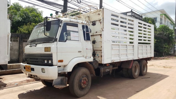 ขายรถพ่วง CWM430M ปี 38 แม่-ลูกไม่ดั้ม เครื่อง PE6 290 แรงม้า คัสซีสวยตลอดเส้น ช่วงล่างดี ยางเต็ม ทะเบียนพร้อมโอนครับ