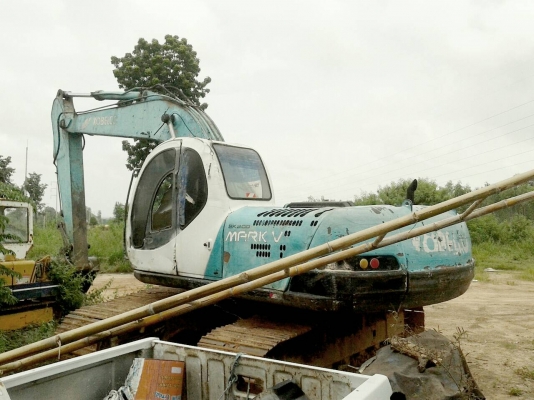 ขายด่วน แม็คโคร SK200 MART 5 ไฟฟ้าครบ โซ่ช่วงล่างเต็ม เอกสารเล่มทะเบียนพร้อมโอน