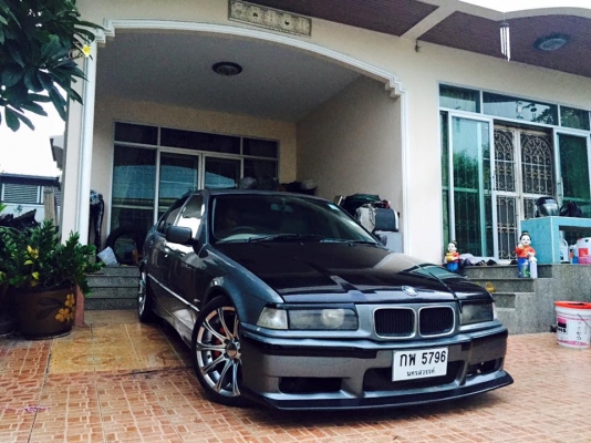 รถบ้านE36นกแก้วสวยหรูหร่าเครื่อง1j ชุดแต่M3รอบคัน ติดแก๊สLPG รถสวยมีเสน่ห์หาอยู่ไม่ผิดหวังครับ