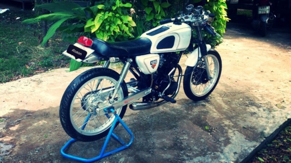 ขายHONDA JX Cafe Racer 200cc,เล่มทะเบียนพร้อมชุดโอน