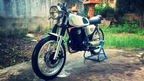 ขายHONDA JX Cafe Racer 200cc,เล่มทะเบียนพร้อมชุดโอน