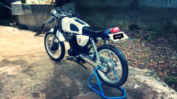 ขายHONDA JX Cafe Racer 200cc,เล่มทะเบียนพร้อมชุดโอน