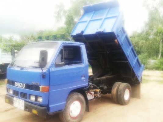 ขาย6ล้อดัมพ์กระป๋อง อีซูซุNKR100ฝาดำแชชซีสวยเครื่องดี กระบะสวย เอกสารเล่มทะเบียนพร้อมชุดโอน