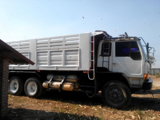 ขาย 10ล้อ 2เพลา ดั้ม มิตซู FN527-TD มีระบบลากพ่วง NGV เครื่องสมบูรณ์ คัสซีสวย พร้อมวิ่งงาน