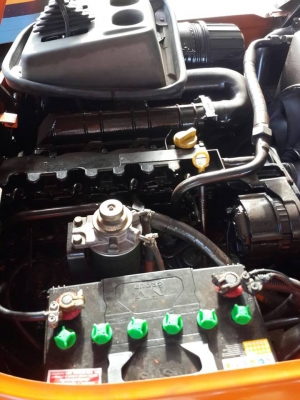 รถ ฟอร์คลิฟต์ โคมัตสุ FD25-16 เกียร์ ออโต้ รถ เก่าญี่ปุ่น