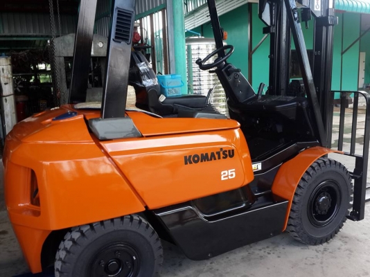 รถ ฟอร์คลิฟต์ โคมัตสุ FD25-16 เกียร์ ออโต้ รถ เก่าญี่ปุ่น