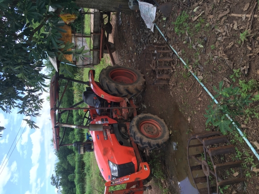 ขายKUBOTA36แรง. อุปกร. ดันหน้า. ผาน6. อุปกรพ่นยา