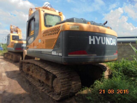 ขายรถแบคโฮHYUNDAI-160LC95รถสวยทำงานได้2500ชัวโมง