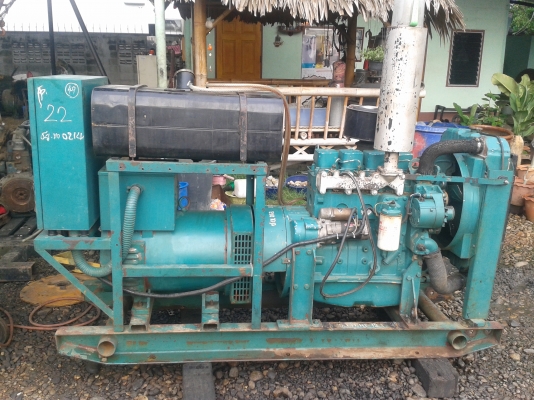 ขายเครื่องปั่นไฟ Cummins 4b ไดร์ 30 Kva MADE IN ENGLAND