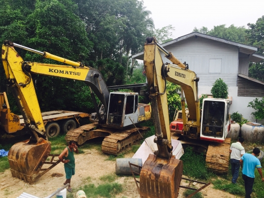 (รถมี3คัน)...PC200-5 คอนโทนสั้น1ยาว2..รถพร้อมใช้ สภาพดีใช้ได้....