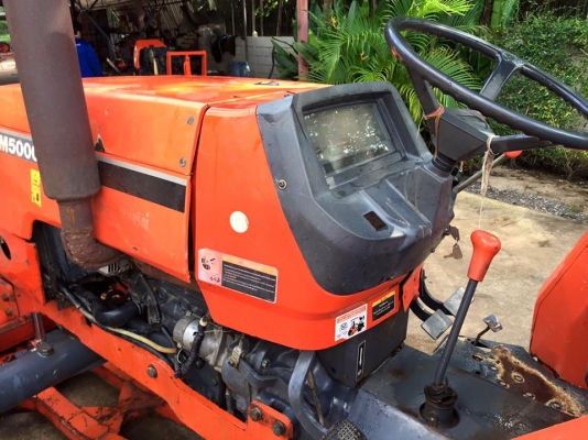 ขายรถไถ Kubota M5000 SU(4WD) พร้อมใบมีดและผานพรวน รถพร้อมใช้งาน