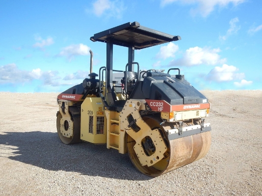 ขาย รถบด 2005 DYNAPAC CC232HF Tandem Vibratory Roller