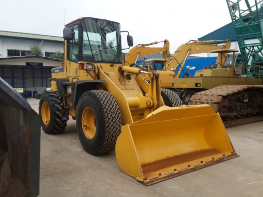 รถตัก โคมัตสุ WA100-3 #55691 รถนำเข้าจากญี่ปุ่น ตอนนี้รถจอดที่นิคมบางปะอิน อยุธยา ไม่เคยใช้งานในไทย ติดต่อ ใหม่ 061-4194022