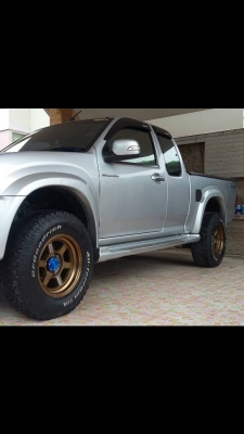 ขายล้อหล่อ te37x ขนาด 16x8.5 พร้อมยาง bf  265/70/16 สวยๆครับ