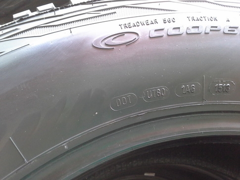 Cooper AT3 ขนาด 265/60/18 ปี13 สภาพสวยๆ 1ชุด