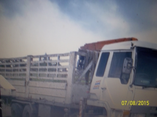 ขาย 10ล้อ มิตซูบิชิ เพลาเดียว ยาว7.30 ม. ติดเครน 3.5 ตัน เอกสารพร้อมโอน