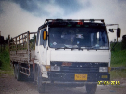 ขาย 10ล้อ มิตซูบิชิ เพลาเดียว ยาว7.30 ม. ติดเครน 3.5 ตัน เอกสารพร้อมโอน