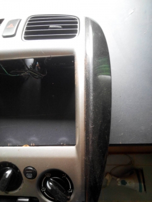 หน้ากากลาย เคฟล่า คาร์บอนแท้ Mazda Protege