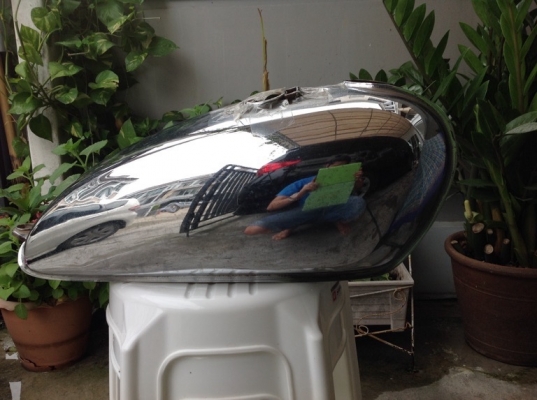 ถัง sr 400 โครเมียม