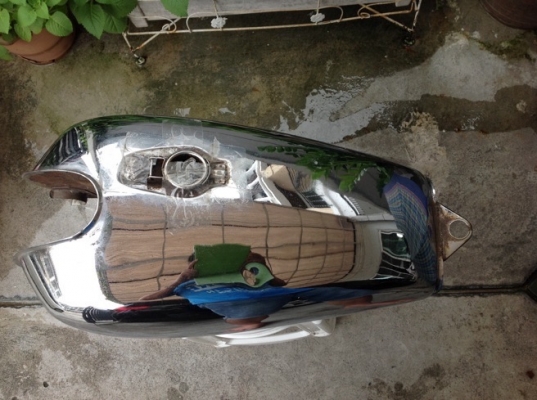 ถัง sr 400 โครเมียม