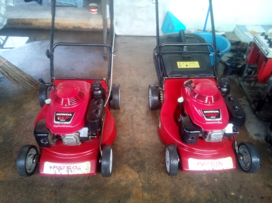 ขายรถตัดหญ้าเดินตามเหมากันไปเลย 2 คัน