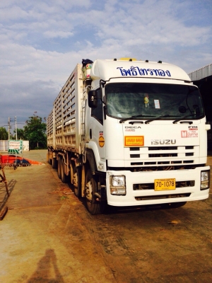 ขายดาวน์  รถพ่วงดั้มพ์แม่ลูก  isuzu  deca 360  ปี 56 สภาพดีมาก  พริอมใช้งาน