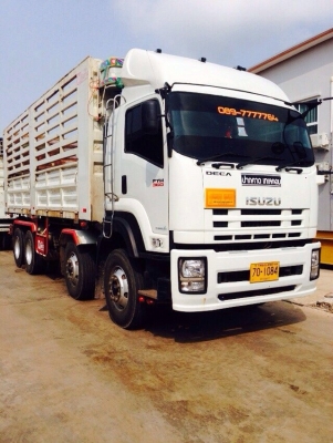 ขายดาวน์  รถพ่วงดั้มพ์แม่ลูก  isuzu  deca 360  ปี 56 สภาพดีมาก  พริอมใช้งาน