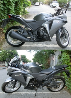 HONDA CBR250I วิ่งไป 1xx กิโล ป้ายแดงมาก