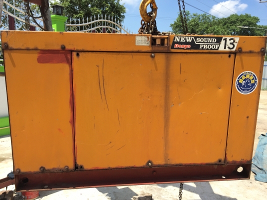 เครื่องปั่นไฟ Denyo 13 KVA พร้อมใช้งาน 0914902228,0818481185(เอ)