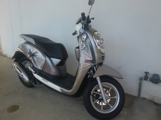 ขายฮอนด้าสกูปปี้ไอล้อแม็ก ปี2556 เครื่องเดิม สวยๆ