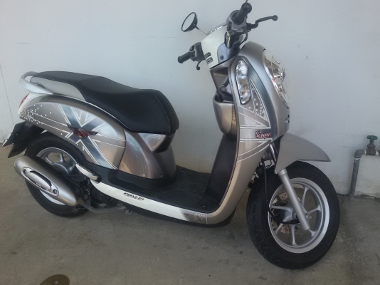 ขายฮอนด้าสกูปปี้ไอล้อแม็ก ปี2556 เครื่องเดิม สวยๆ