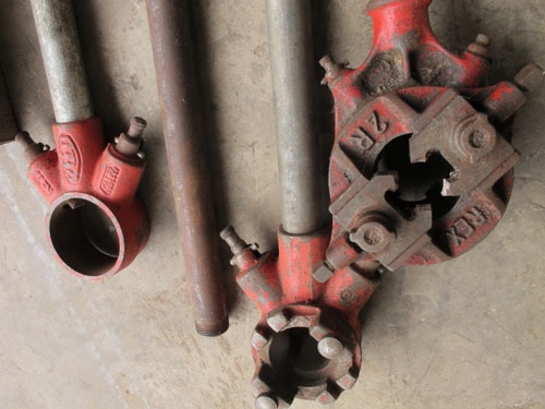 ขายเครื่อทำเกลียวมือ Ridgid สภาพเหมือนใหม่ใช้งานน้อยขายถูกๆ