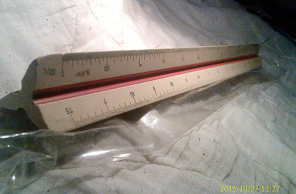 ไม้บรรทัดสเกล งานเก่า  japan