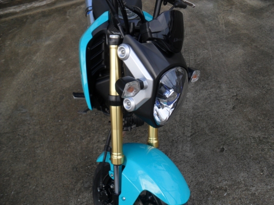 honda MSX 125 สีเขียว-ดำ ปี 2556
