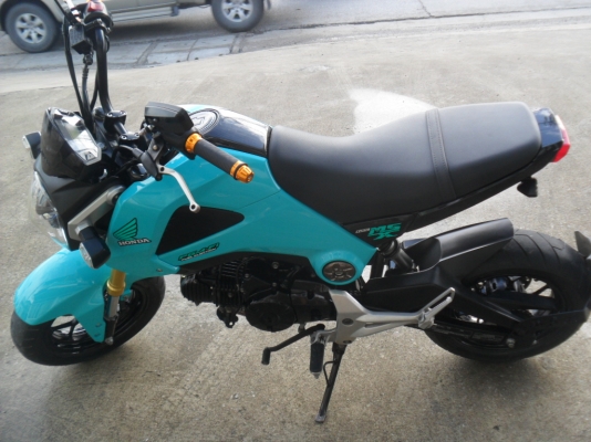 honda MSX 125 สีเขียว-ดำ ปี 2556