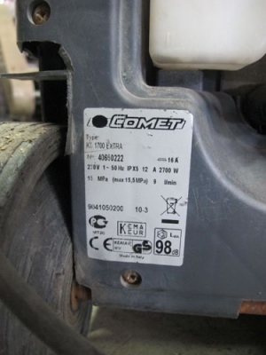 ขายเหมาเครื่องฉีดน้ำComet2ตัวเครื่องทำงานใช้ได้