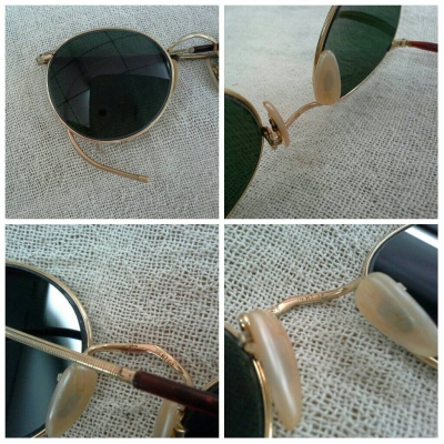 แว่นตาอเมริกันวินเทจ SR/USA Gold Filled (ทองคำแท้ผสม) 14 KT GF