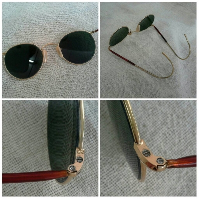 แว่นตาอเมริกันวินเทจ SR/USA Gold Filled (ทองคำแท้ผสม) 14 KT GF