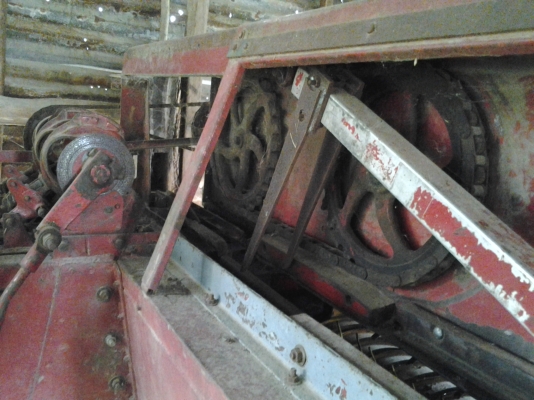 ขายตามสภาพเครื่องอัดฟางนิวฮอนแลนใช้งานได้เลย