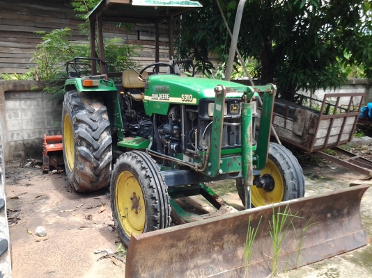 ขายตามสภาพรถไถจอนเดีย5310เพลาเดียว