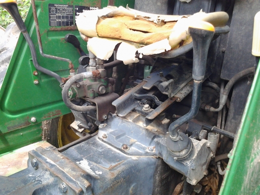 ขายตามสภาพรถไถจอนเดีย5310เพลาเดียว