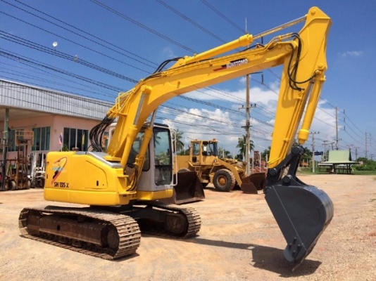 ขายรถแบคโฮ SUMITOMO SH135X-3 สภาพสวยพร้อมใช้งาน รถนอกนำเข้าเองจากญี่ปุ่น มีVDOการทำงานครับ