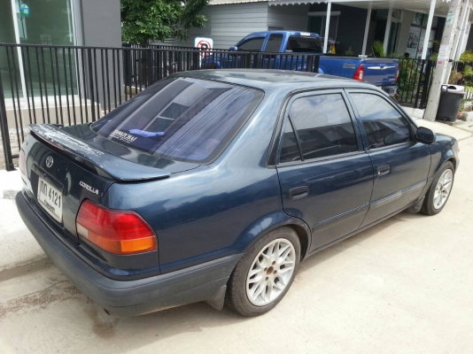 ขายโตโยต้า โคโรล่า เครื่องหัวฉีด1.5 ประหยัดสุดๆ เกียร์ธรรมดา พวงมาลัยเพาเวอร์ รถพร้อมใช้