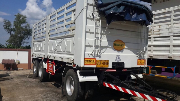 ขายรถพ่วง 1 คันรถหัวลากพร้อมหาง 2 คันสภาพใหม่มาก ขายรถพ่วง 1 คันรถหัวลากพร้อมหาง 2 คันสภาพใหม่มาก