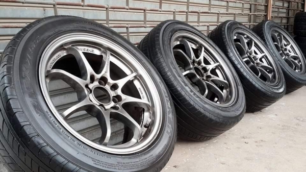 CE28 ขอบ 15 4รู100/114 พร้อมยาง