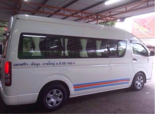 รถตู้ป้ายเหลืองพร้อมเส้นทาง(วิน)