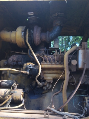 ขายรถแบคโฮ CAT 966C ฝาบาง ราคา 650000