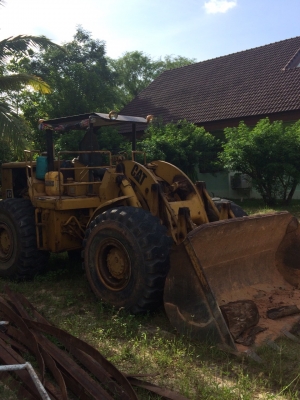 ขายรถแบคโฮ CAT 966C ฝาบาง ราคา 650000